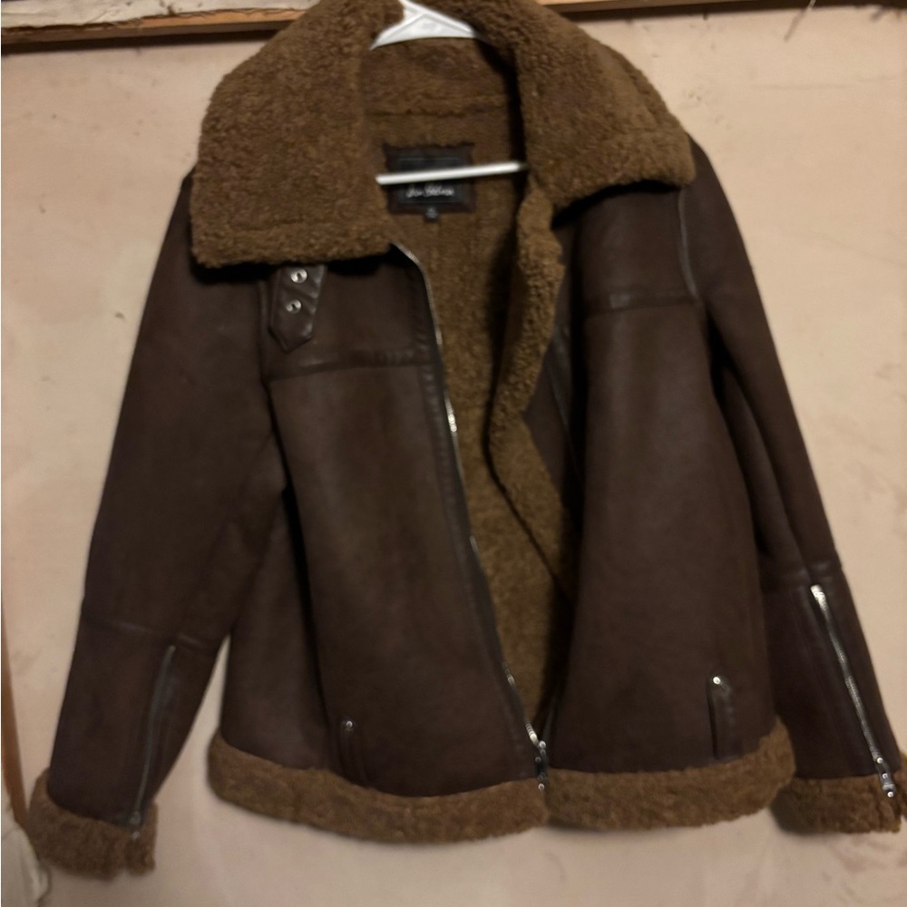 Sam Edelman Chocolate Teddy Jacket